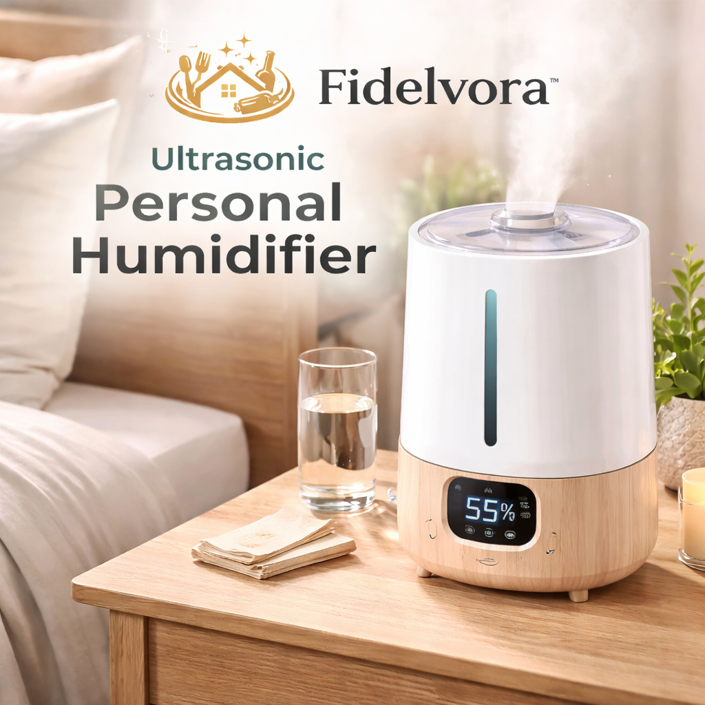 Fidelvora™ Ultrasonic Personal Humidifier
