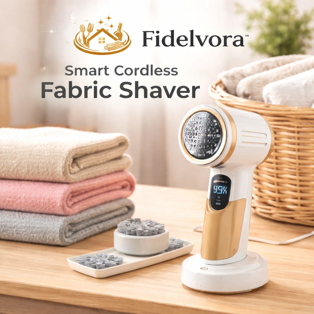 Fidelvora™ Smart Cordless Fabric Shaver